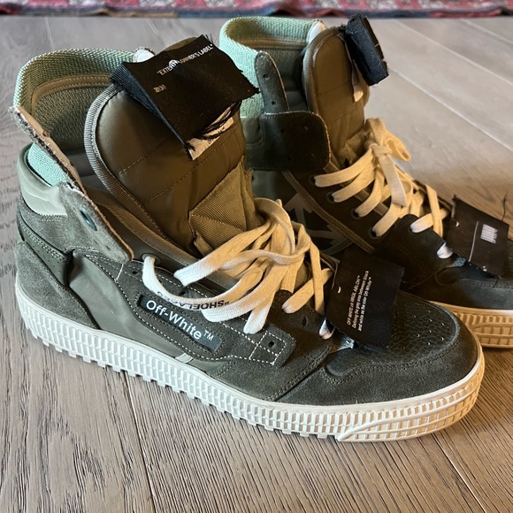 Off white 3.0 off court sneakers in khaki - Picture 3 of 4